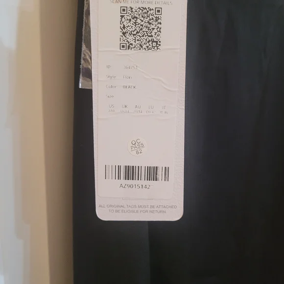 Azazie Elegant Black Evening Gown - Picture 6 of 7